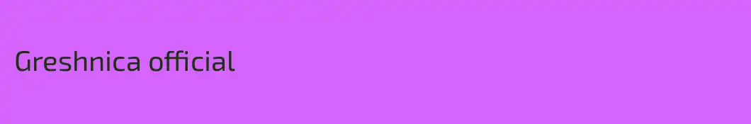 Greshnica official